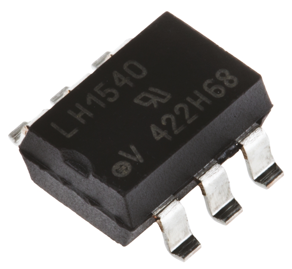 Vishay LH1540A Series Solid State Relay, 0.25 A Load, PCB Mount, 350 V Load, 1.5V Control