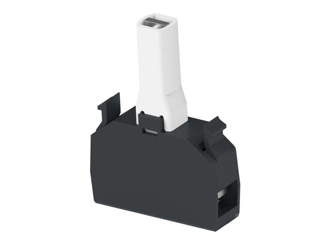 TE Connectivity White LED Indicator Lamp Push Button Switch for Use with Push Button