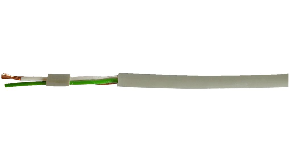 Cabloswiss LiYY Series Multi-Core Industrial Cable, 0.14 mm², 100 m, Grey Sheath Polyvinyl Chloride