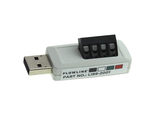Flowline USB Adapter for Use with Webcal - EchoPod, EchoWave, EchoTouch &amp