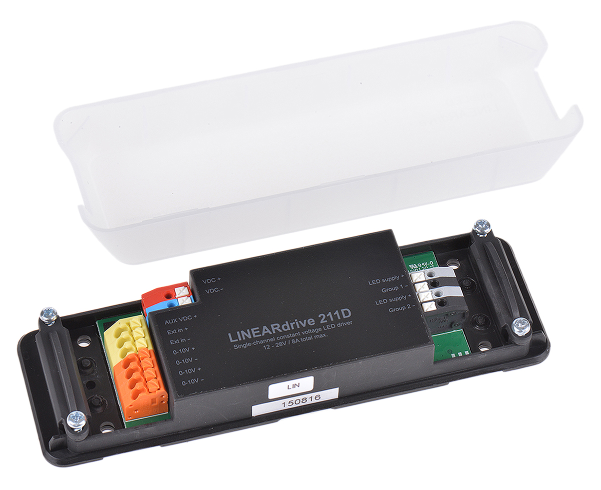 lin211d1-ln eldoLED LED Driver, 12V, 24 V Output, 200 W Output, 8A 1/10 V