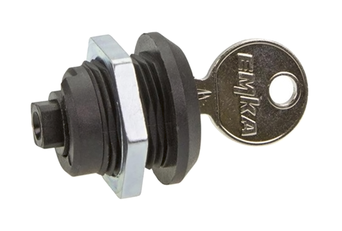 Fibox White Locking Handle
