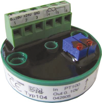LKMelectronic LKM 104 Temperature Transmitter PT100 Input 36V, 85 °C, -40 °C