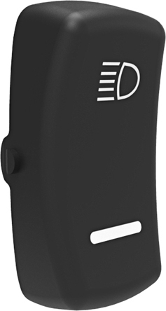 Carling Technologies, Rocker Switch Lens, For Use With L Series Sealed Rocker Switch, White