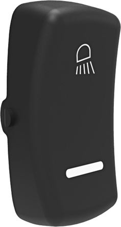 Carling Technologies, Rocker Switch Lens, For Use With L Series Sealed Rocker Switch, White