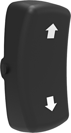 Carling Technologies, Rocker Switch Lens, For Use With L Series Sealed Rocker Switch, White