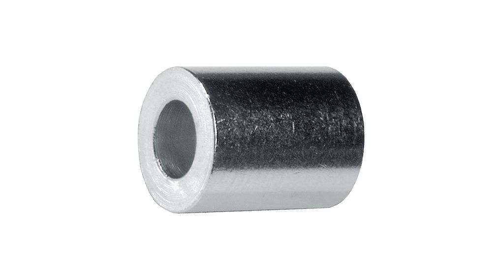 S.A Bourqui Jean Round Nickel Plated Brass Spacer LL53100-50 50 mm