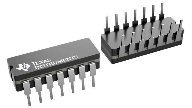 lm139j LM139J Texas Instruments 4-Channel Comparator Open Collector O/P, 1.3 μs 36 V 3 V 14-Pin CDIP