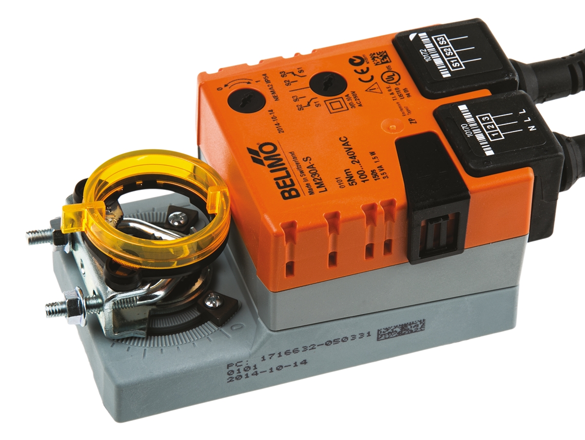 lm230a-s Belimo Open/Close Damper Actuator, 5 Nm, 240V ac