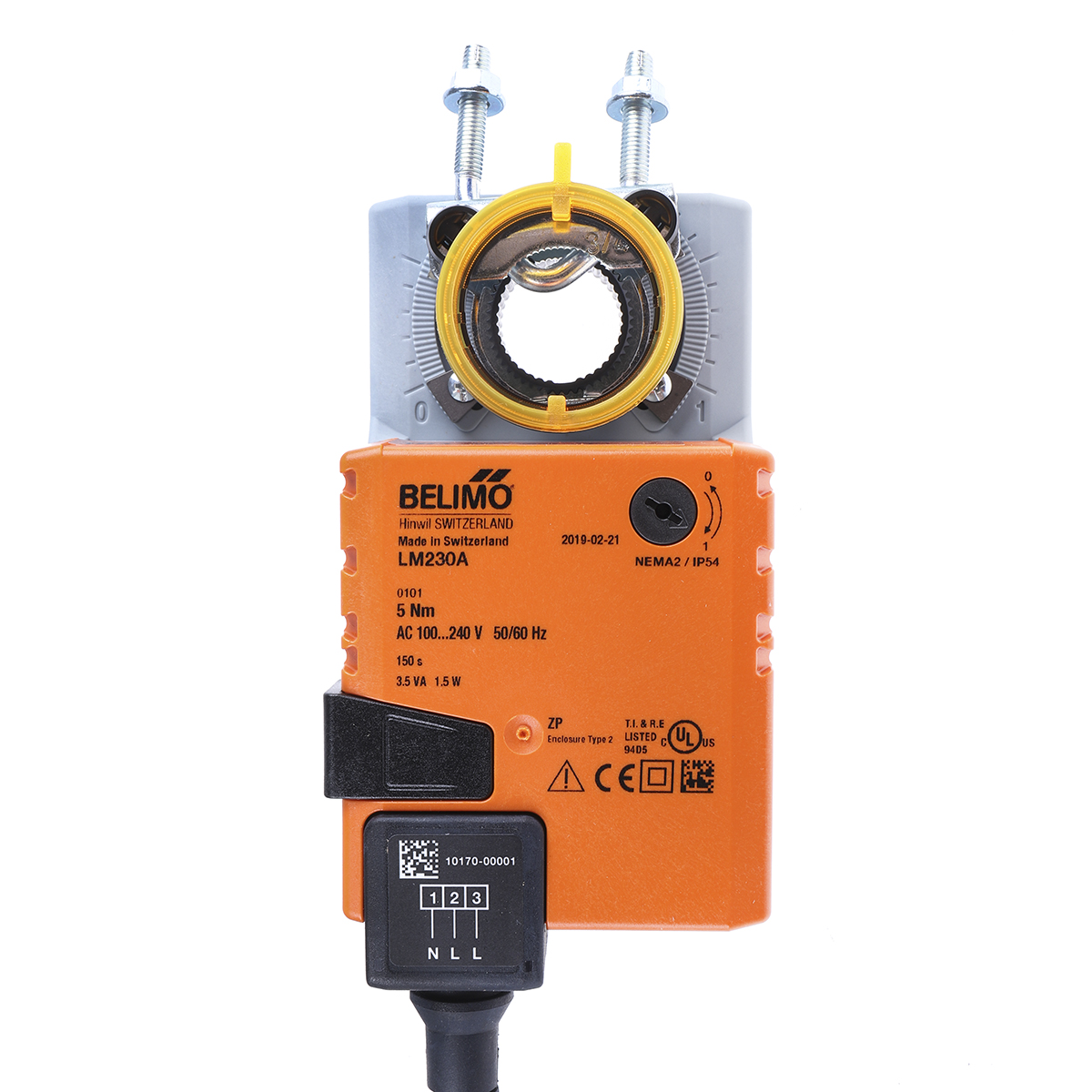 Belimo Open/Close Damper Actuator, 5 Nm, 240V ac