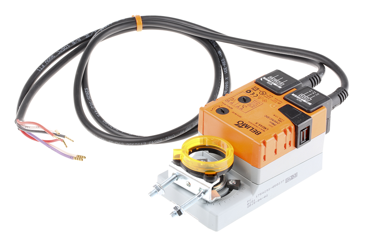lm24a-s Belimo Open/Close Damper Actuator, 5 Nm, 24V ac/dc