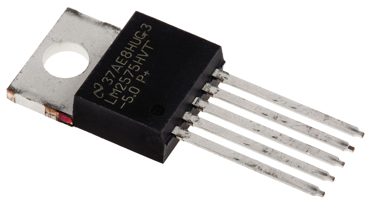 Texas Instruments Buck Converter, Through Hole, 3.36V Output Voltage, 1 A Output Current, 1 Outputs