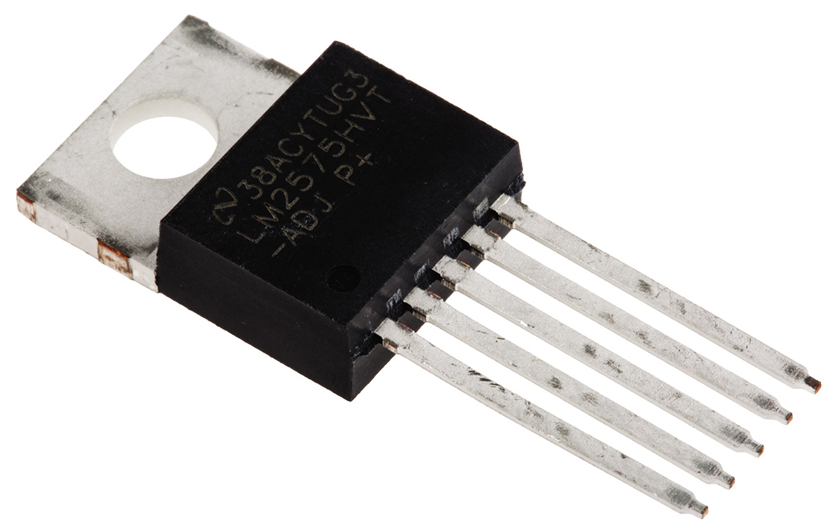 Texas Instruments Buck Converter, Through Hole, 57V Output Voltage, 1 A Output Current, 1 Outputs