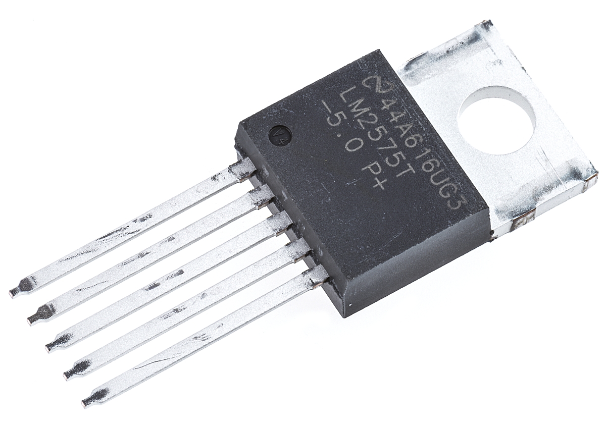 Texas Instruments Buck Converter, Through Hole, 3.36V Output Voltage, 1 A Output Current, 1 Outputs