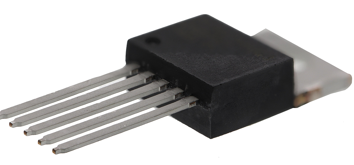 Texas Instruments Buck Converter, Through Hole, 37V Output Voltage, 1 A Output Current, 1 Outputs