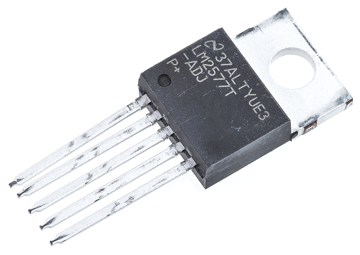 Texas Instruments Step Up Regulator, Through Hole, 12.6V Output Voltage, 3 A Output Current, 1 Outputs