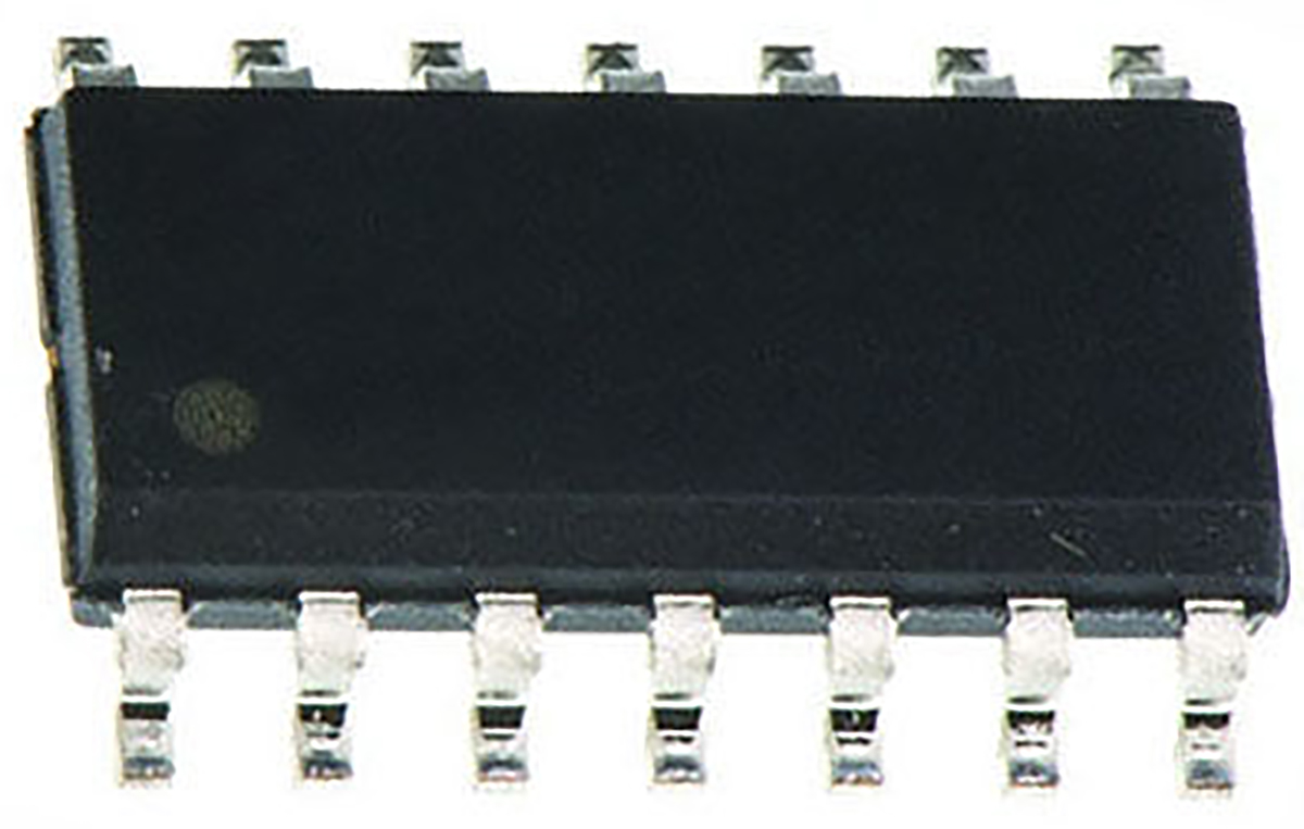 DiodesZetex 4-Channel Comparator TTL, CMOS, MOS O/P, 300 ns 36 V 2 V 14-Pin SO-8