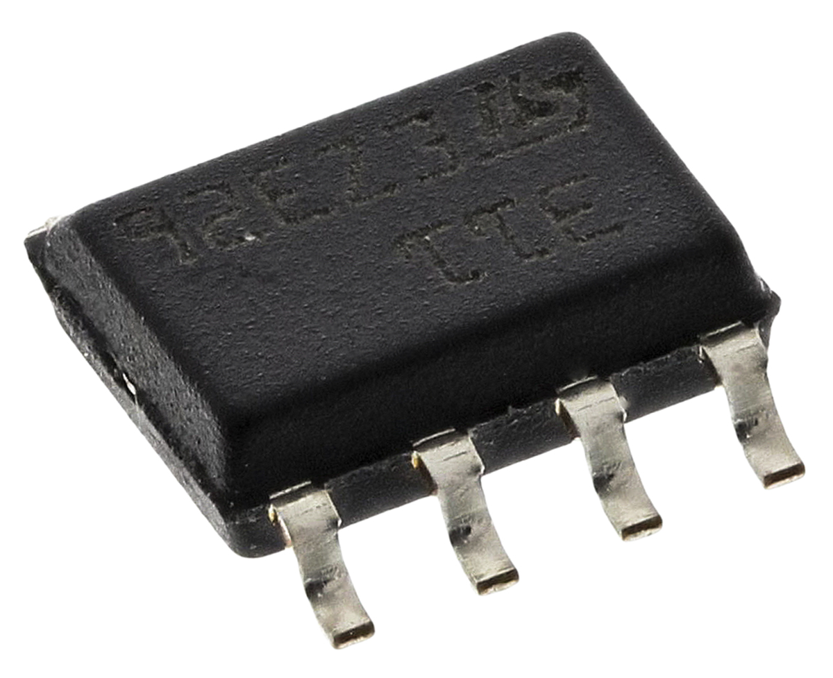 LM311D STMicroelectronics 1-Channel Comparator Open Collector O/P, 0.2 μs 36 V 9 V 8-Pin SOIC