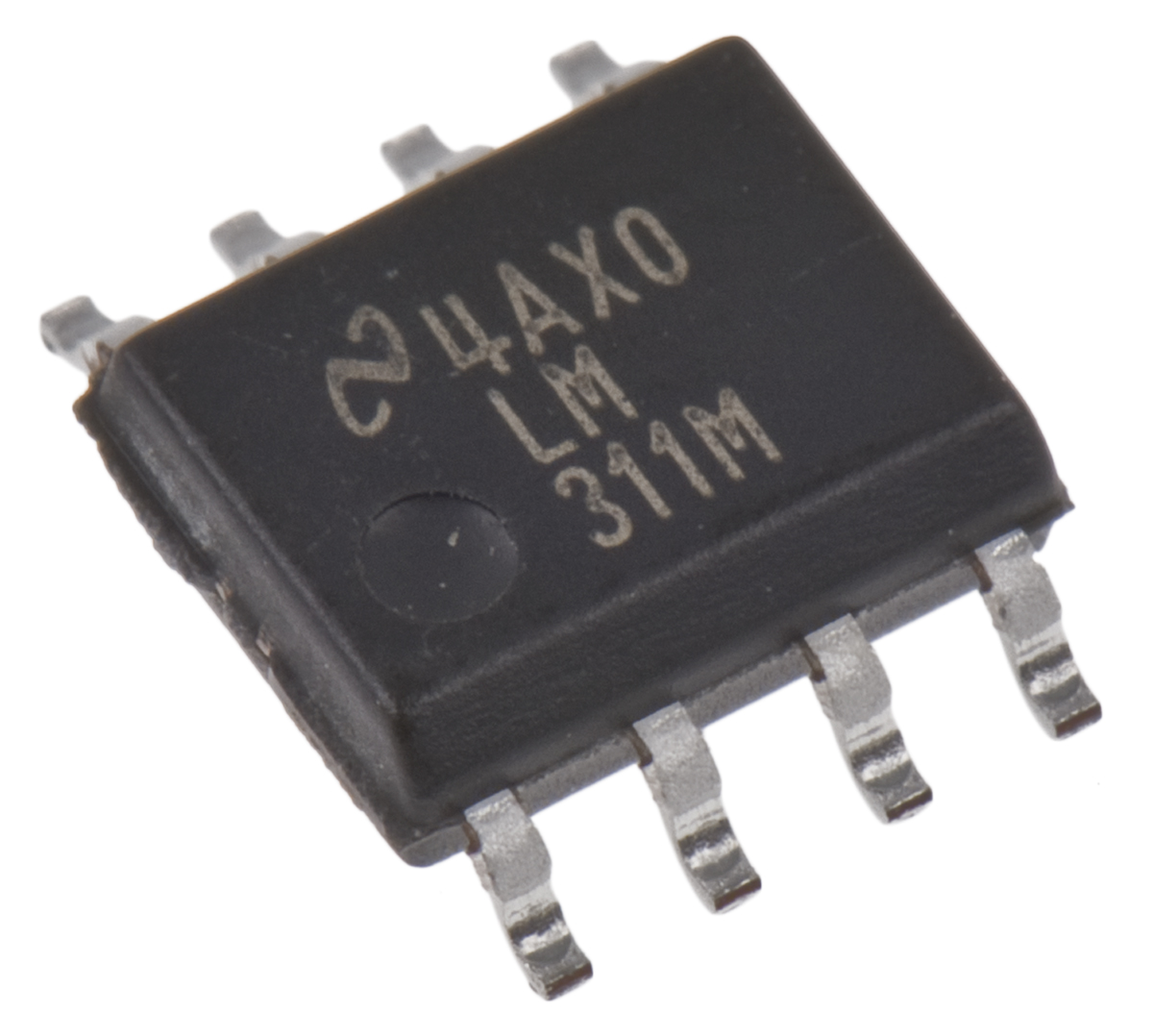 LM311M/NOPB Texas Instruments 1-Channel Comparator Open Collector O/P, 0.2 μs 36 V 9 V 8-Pin SOIC