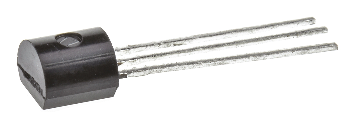 lm335z STMicroelectronics MCP9509CT Series, Voltage Output Temperature Sensor, Through Hole Mount, Analogue, ±5°C, 3-Pin TO-92