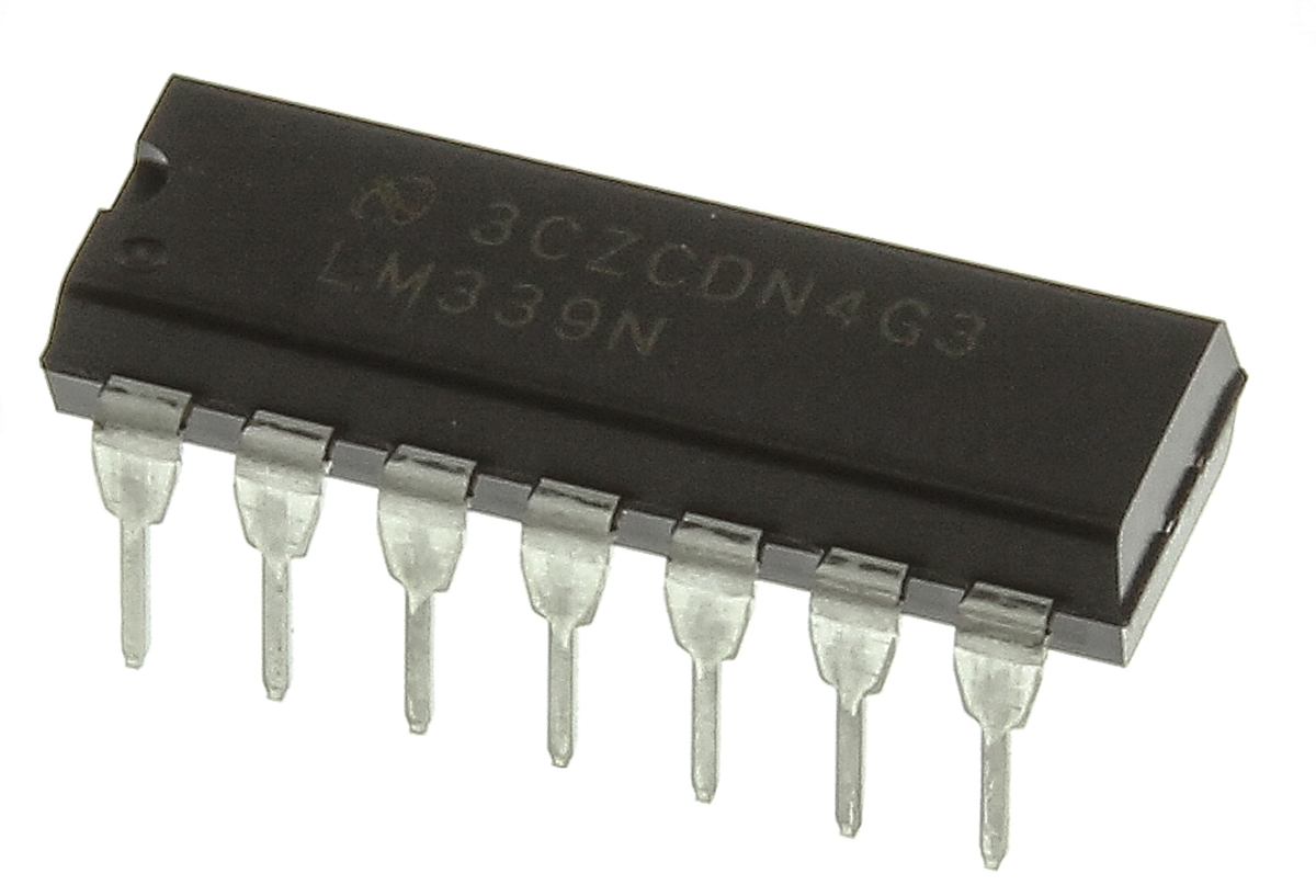 Texas Instruments 4-Channel Comparator Open Collector O/P, 1.3 μs 36 V 3 V 14-Pin MDIP
