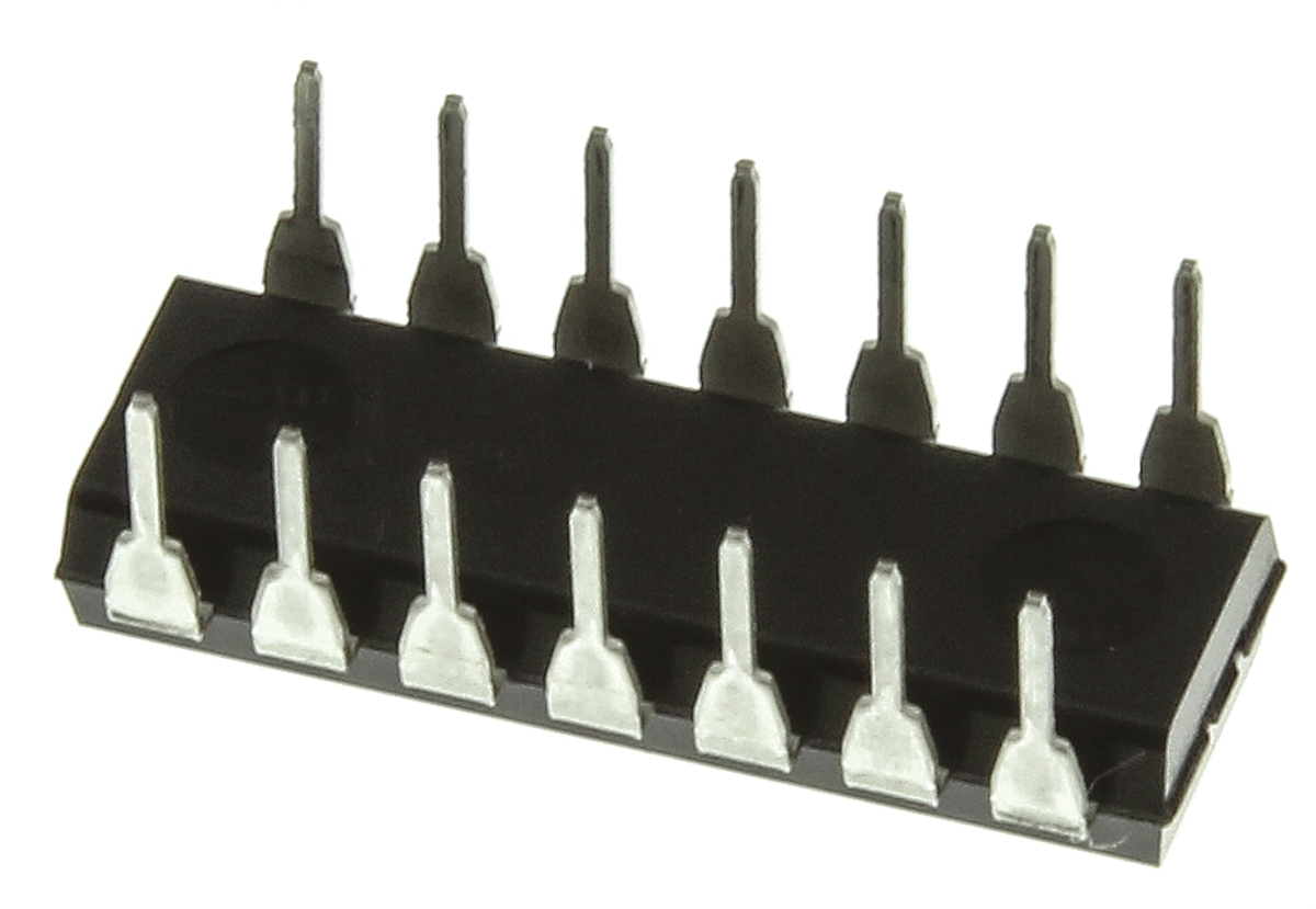 lm339nnopb Texas Instruments 4-Channel Comparator Open Collector O/P, 1.3 μs 36 V 3 V 14-Pin MDIP