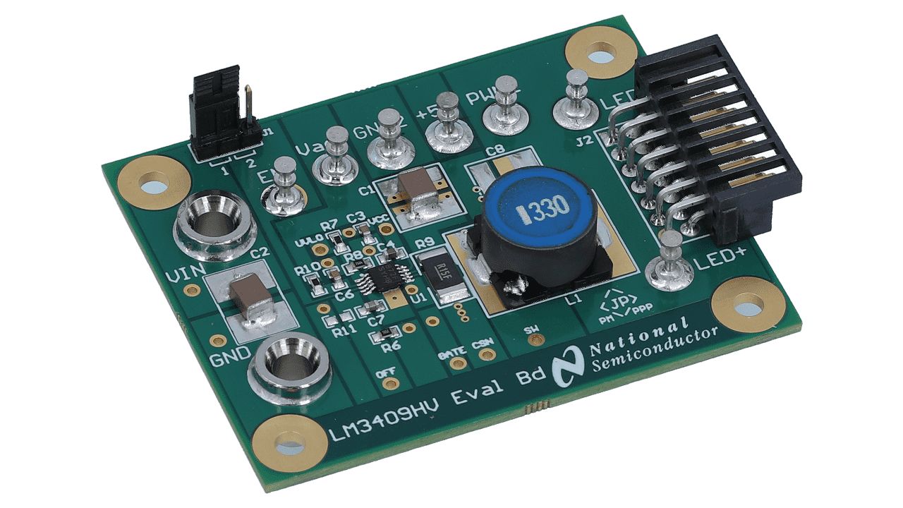 Texas Instruments LM3409HVEVAL/NOPB LED Driver Development Kit LED Driver Evaluation Board for LM3409HV for LM3409HV