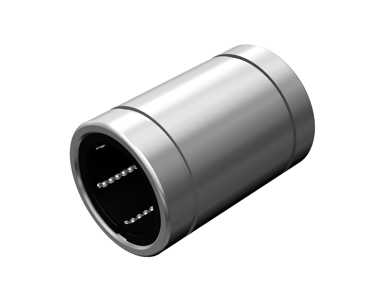 THK LM4 Linear Ball Bearing with 4 mm ID 8 mm OD 0.17 kN 0.21 kN