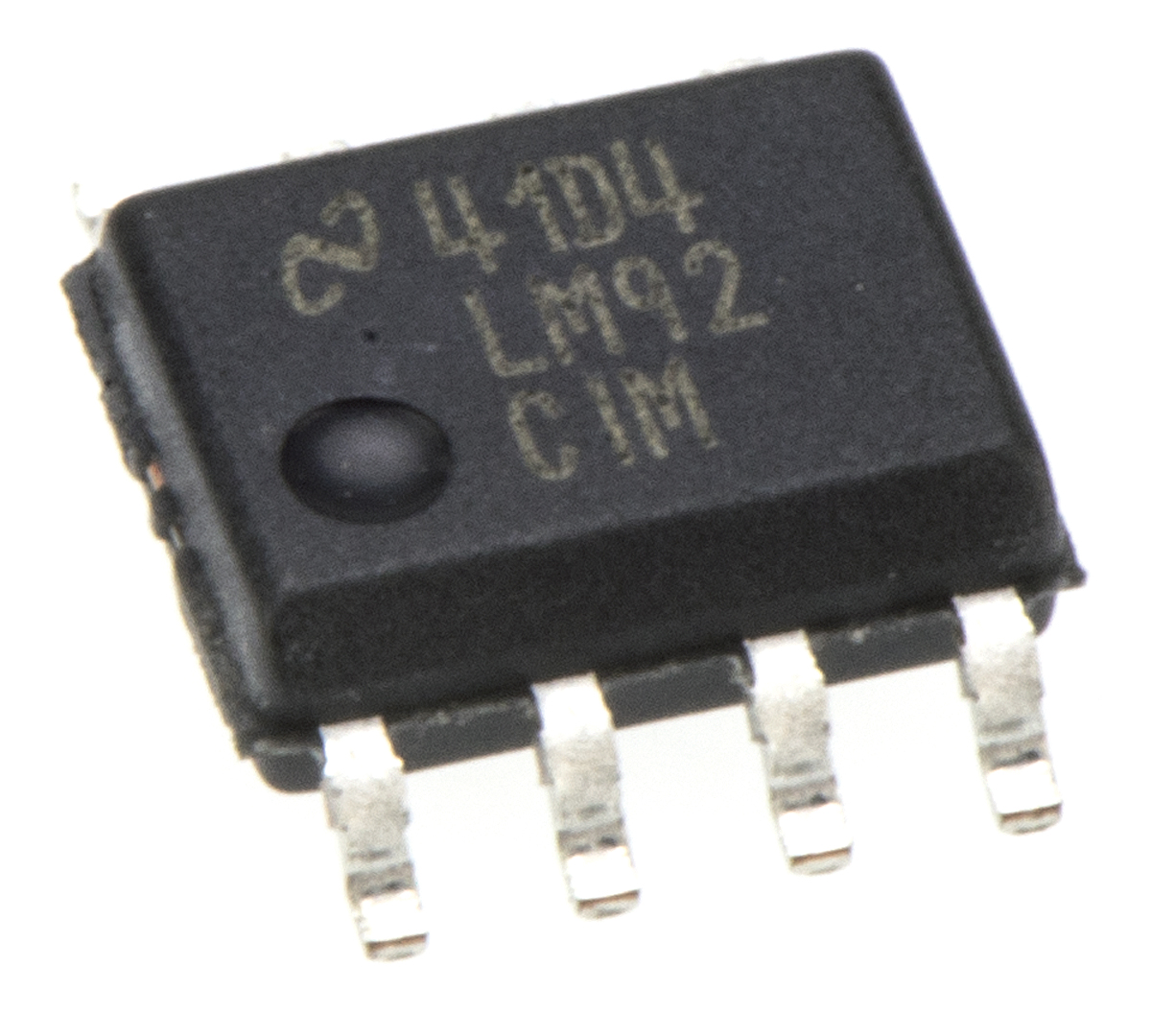 Texas Instruments LM92 Series, Digital Output Temperature, Surface Mount, Serial-I2C, SMBus, ±1.5°C, 8-Pin SOIC
