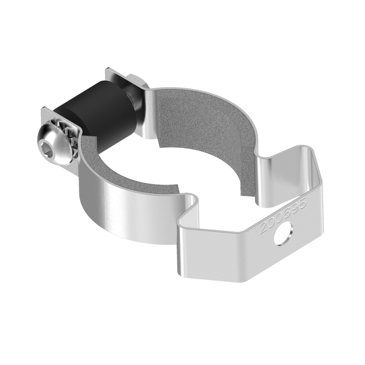 Banner Tube Clip/Clamp Type Lighting Mounting Bracket for LED Lamps, 26 mm Fixing Hole Diameter