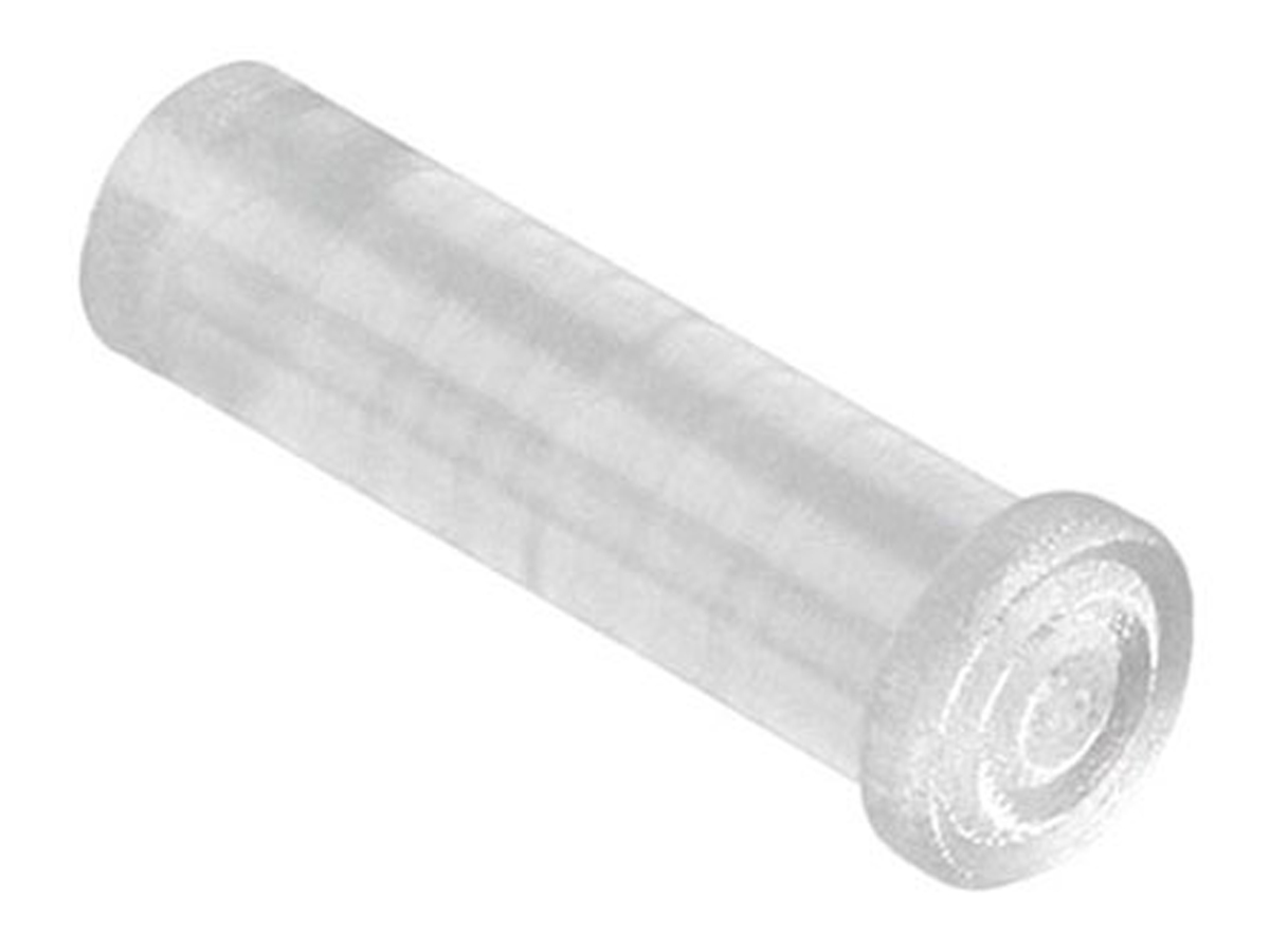 VCC Panel Mount 1-Way Straight Rigid LED Light Pipe Clear, Clear, 3 mm LED Included included