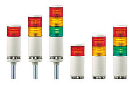 Patlite LMS Series Red, Green, Amber Signal Tower