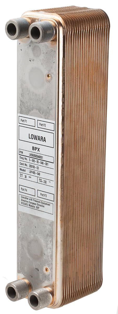 Xylem Liquid Heat Exchanger 397.5 mm, 80.7mm, 24.1 mm