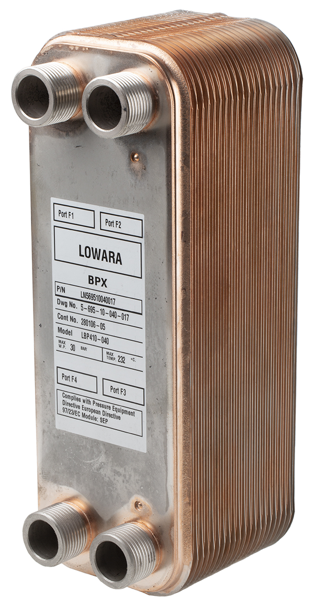 Xylem Liquid Heat Exchanger 309.6 mm, 112mm, 24.1 mm