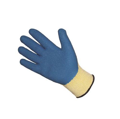 Liscombe Yellow Fibre Cut Resistant Gloves, Size 8, Latex Coating