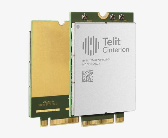Telit 3.6 V WiFi Module, 3G/HSPA+, GNSS, LTE