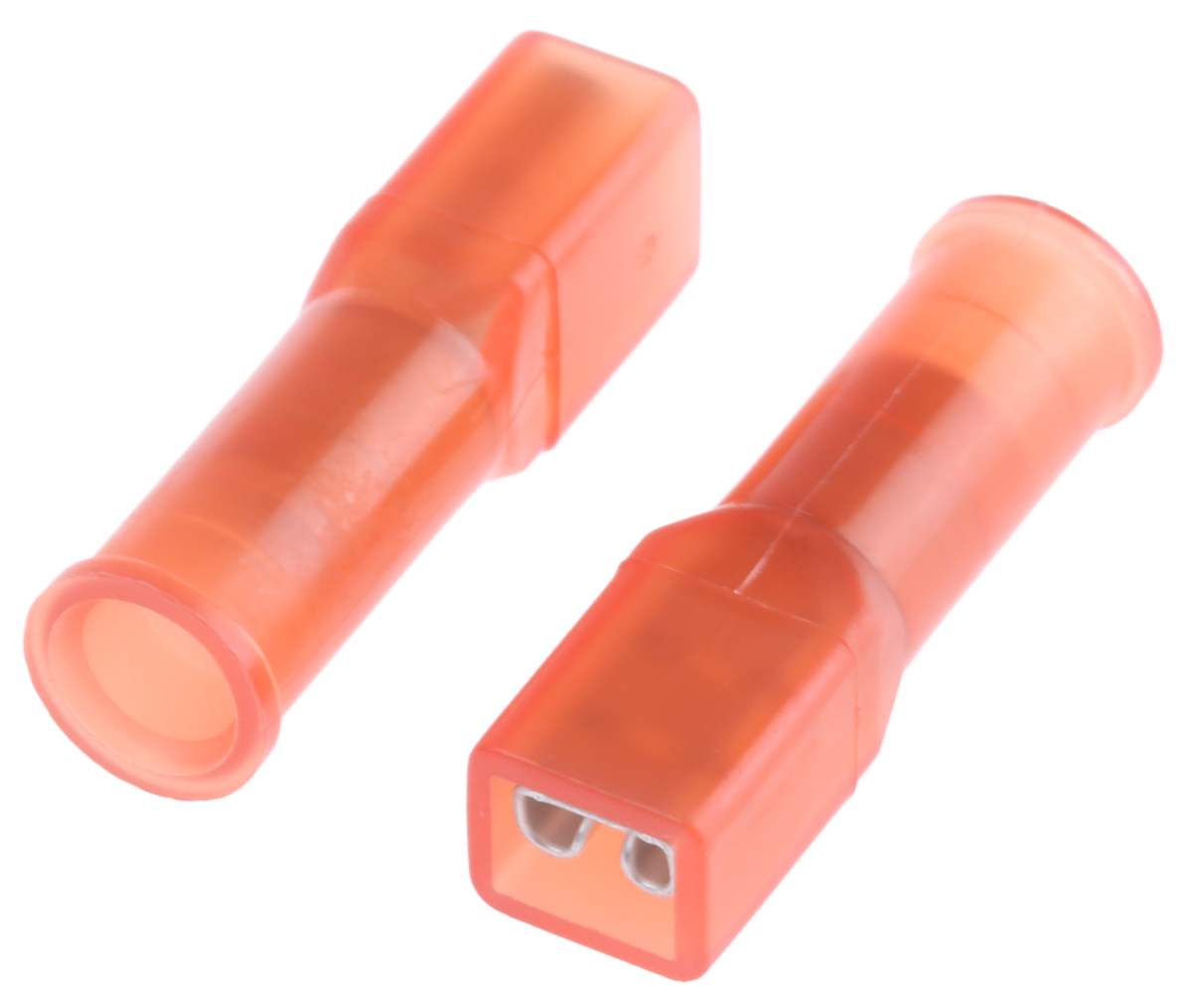 JST LNDDF Red Insulated Female Spade Connector, Crimp, 2.79 x 0.5 mm Tab Size