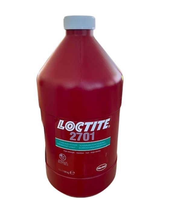 Loctite Loctite 2701 Green Thread Lock, 1 L, 4 to 25 min Cure Time