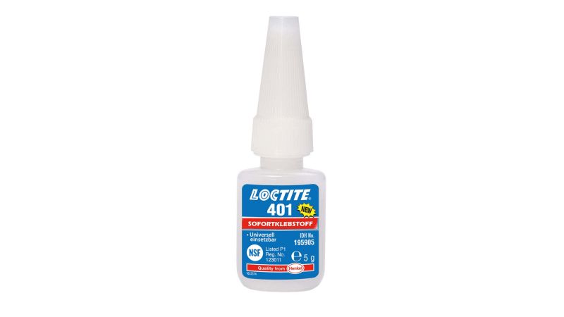 Loctite Loctite 401 Cyanoacrylate 5 g, Transparent