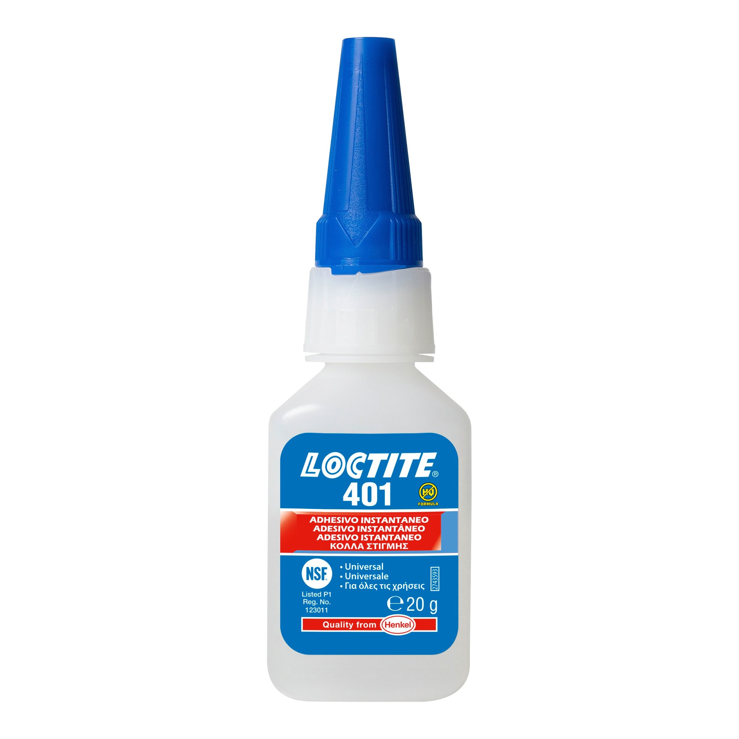 Loctite Loctite 401 Super Glue 20 g, Clear