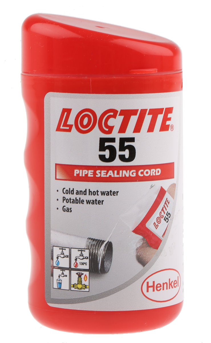 Loctite 55 Pipe Sealant Cord for Oil Line, LPG Line, Steam Systems, Tank, Drum, In-Plant Utilities, Natural Line,