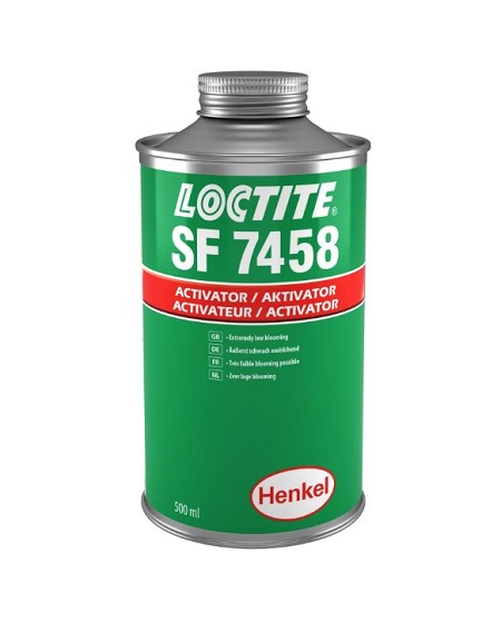 Loctite Clear SF 7458 Can Adhesive Activator for use with Loctite Cyanoacrylate Adhesives, 500 ml