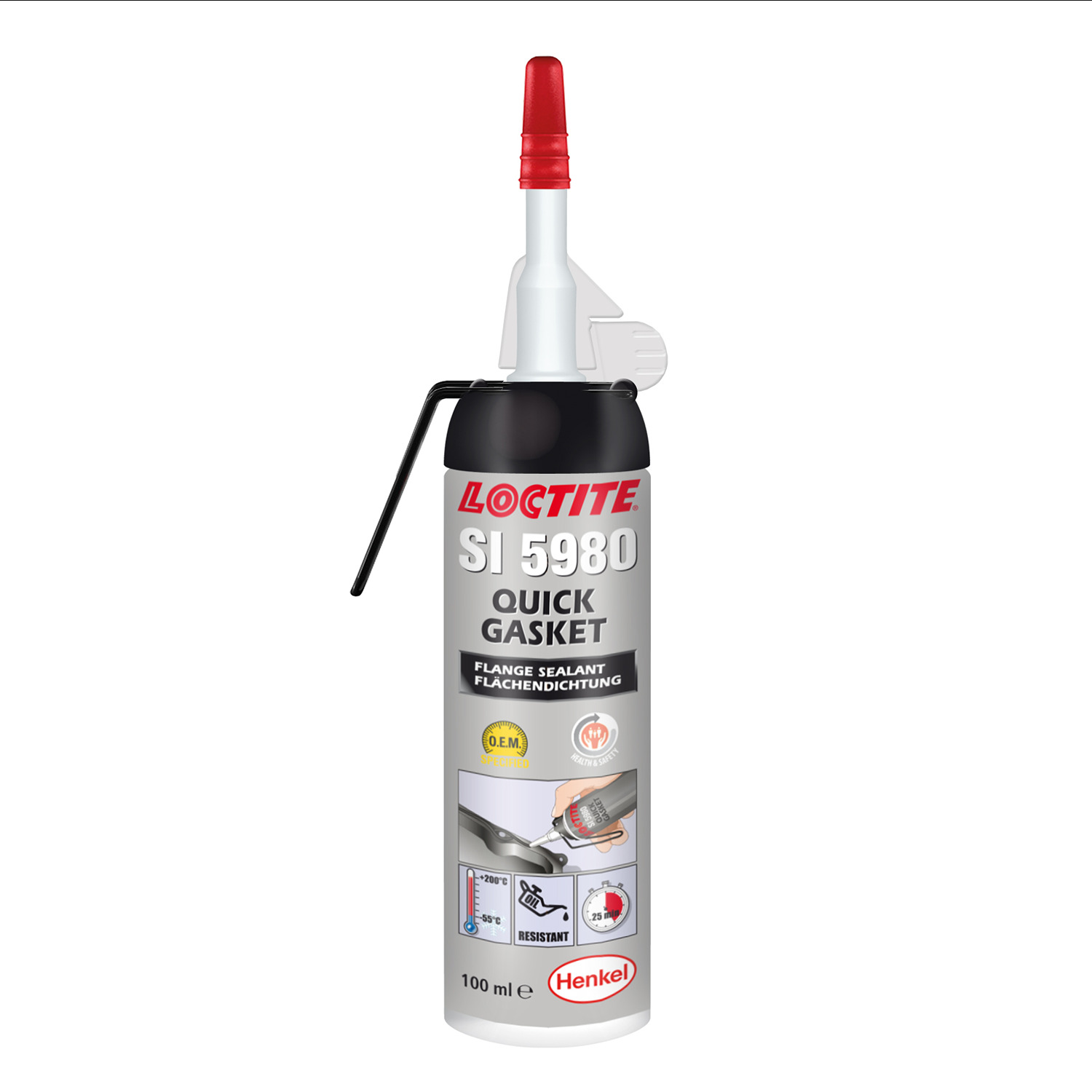 Loctite SI 5980 Pipe Sealant Paste for Gasketing 100 ml Bottle