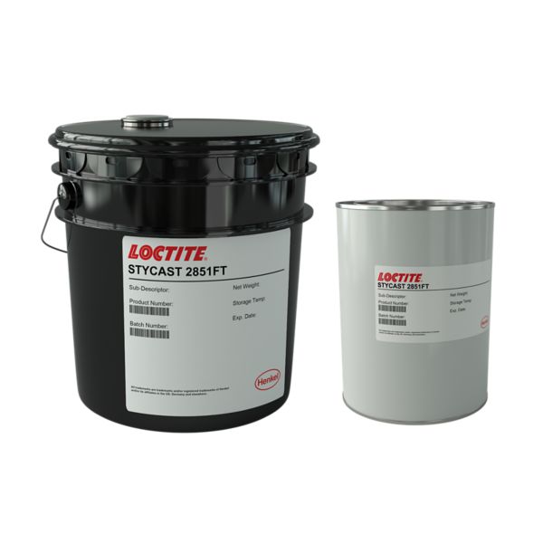 Loctite LOCTITE STYCAST 2851FT, 5gal Black Potting Compound Epoxy 5 gal
