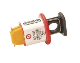 Martindale Black 3-Lock Lockout Polypropylene Isolation Lock, 6 mm