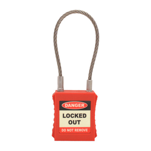 Spectrum Industrial Red 1-Lock Lockout Safety Lockout, 3 mm