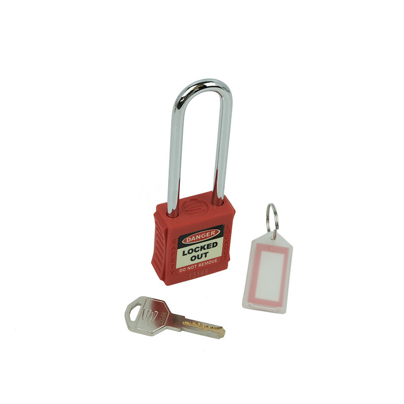 Spectrum Industrial Red 1-Lock Lockout Nylon Safety Lockout, 6 mm