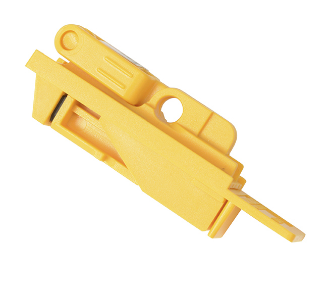 lok6pk3 Martindale Bright Yellow 3-Lock Lockout ABS, Polycarbonate Lock