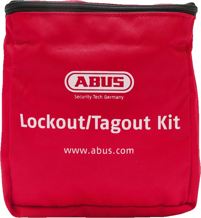 ABUS Red Lockout Kit Polyester Lockout Kit