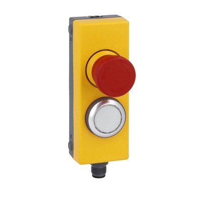 Lovato Latching, Turn to Release Control Station Switch - 2 NC/1 NO, White, IP65